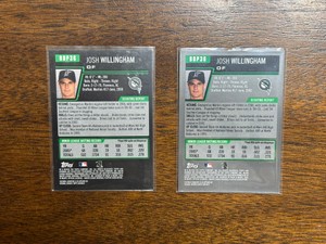 Josh Willingham Bowman Rookie Cards 2-Cards Lot Minnesota Twins