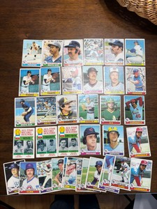 1979 Topps Baseball Card Lot, Lower Grade