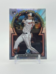 2023 Bowman Chrome Gunnar Henderson Rookie Card Baltimore Orioles