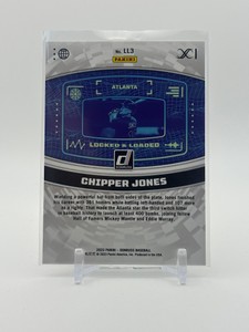 2023 Panini Donruss - Locked & Loaded Chipper Jones Atlanta Braves Legend