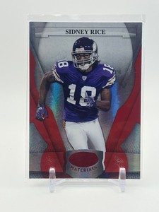 2008 Donruss Playoff Materials Sidney Rice Serial #d 35100