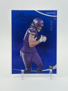 2023 Panini Prestige - T.J. Hockenson #195 Xtra Points Premium Blue 299