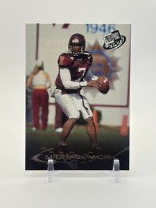 2001 Press Pass - Checklist Michael Vick Rookie Card
