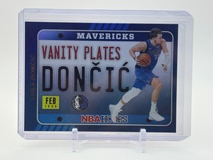2020-21 Panini NBA Hoops - Vanity Plates Luka Doni Holo