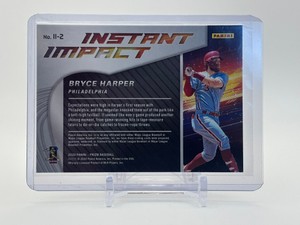 2020 Panini Prizm  Bryce Harper Instant Impact Insert Card Philadelphia Phillies