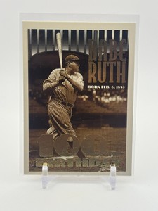 1995 Topps - Babe Ruth  New York Yankees Legend MLB Hall of Fame