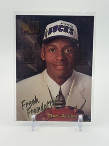 1996-97 Fleer Metal - Fresh Foundation Ray Allen #136 Rookie Card