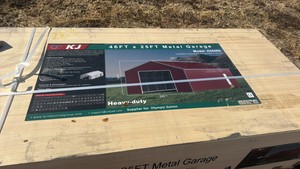2025 K2545 Unused 46FTx 25FT Metal Garage