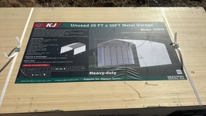 2025 K2030 Unused 20 FT x 30FT Metal Gara