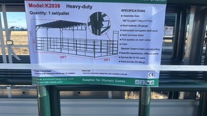 2025 K2039 Unused Module Livestock Shelter