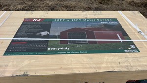 2025 K2545 Unused 46FTx 25FT Metal Garage