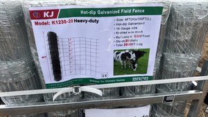 2025 K1230 Unused Hot-dip Galvanized Field Fence