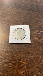 1876 Seated Liberty Half Dollar-Americas 100th birthday