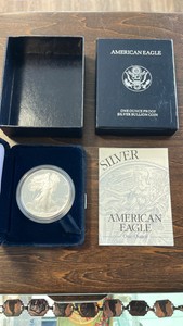 1995 Proof Complete Silver Eagle Set