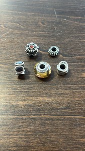 5 Retired Pandora 925 ALE charms Silver