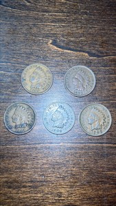 1909-1905 Indian Head Cents