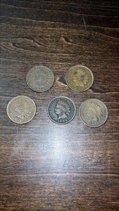 1899-1895 Indian Head Cents