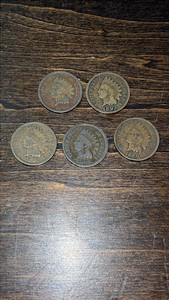 1894-1890 Indian Head Cents