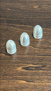 Pure Silver 999 fine .45 caliber bullets