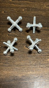 Pure Silver Cast Jacks