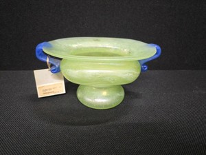 Antichi Angeli Murano BowlVase (Made in Italy) - Rare One of a Kind ( M&M Resources )