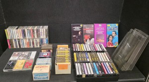 Collection of Assorted Cassette Tapes