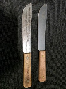 2 True Edge Ontario Knife Co. 7-Inch Butcher Knives - Made in USA