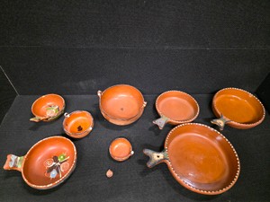 Vintage Handmade Mexican TerracottaClay Pottery