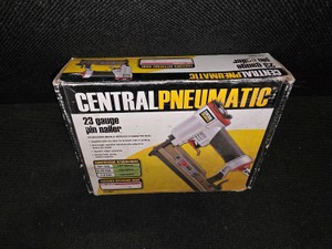 Central Pneumatic 23 Gauge Pin Air Nailer, model 68022.