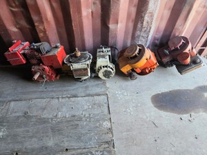 Collection of 5 Vintage Small Gas Engines