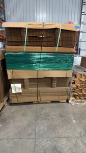 Pallet of boxes size 46x 4x 4 - approximately 1,250