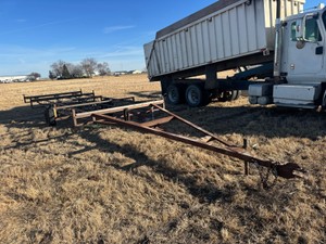 21 FT Homemade Pipe Trailer