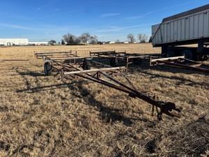 21 FT Homemade Pipe Trailer