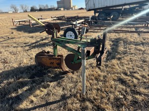 Silt Fence Plow Homemade