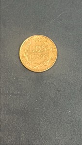 Gold Coin Dos Pesos 1945