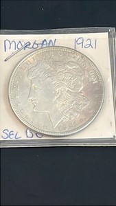 Uncirculated 1921 Silver Morgan