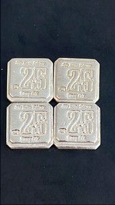 Rare Vintage Suns of Liberty 4-.25 Ozt Fine silver bars