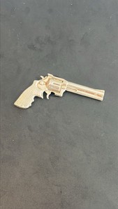 .999 fine silver cast Colt Revolver
