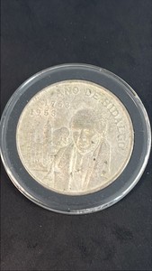 1953 72% silver 27.5grams of silver Mexican coin