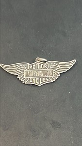 Harley Davidson Sterling Silver Pendant