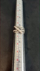 Sterling and Diamond ring