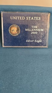 2000 AMERICAN SILVER EAGLE Copy 14 ozt