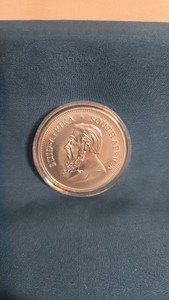 2023 1OZ SILVER SOUTH AFRICAN KRUGERRAND BULLION COIN