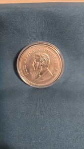 2023 1OZ SILVER SOUTH AFRICAN KRUGERAAND BULLION COIN