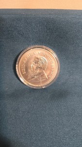 2023 1OZ SILVER SOUTH AFRICAN KRUGERRAND BULLION COIN