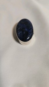 STERLING SILVER SODALITE CASE