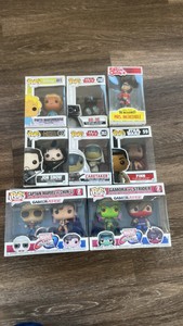 lot of 8 Funko Pops