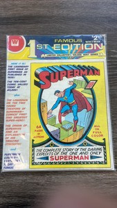 Superman Comic Book 1st edition remake