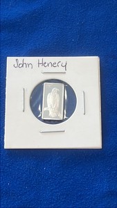 John Hennery 2.5gram silver bar
