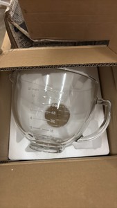 Large Clear 12 cup Measuring Bowl, Thick Glass and Heavy Duty, Great for Home, Bakery, Commercial Kitchen, Good Quality Build
